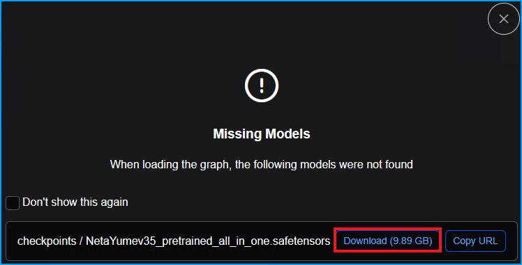 ComfyUI Download Model