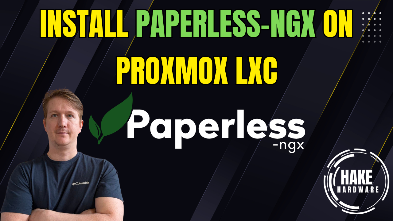 Install Paperless-ngx on Proxmox LXC (2026)