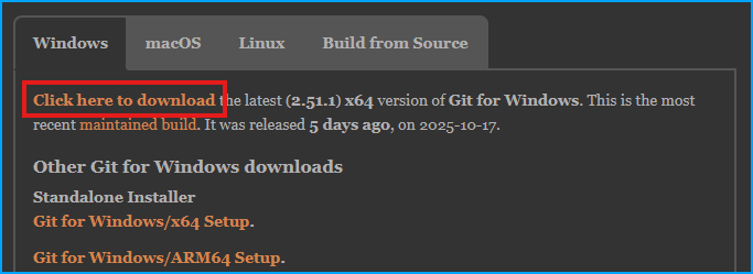 Git Download Page